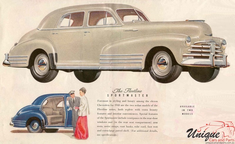 1948 Chevrolet Brochure Page 2